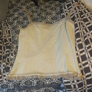 I am selling light brown tank top/crop top